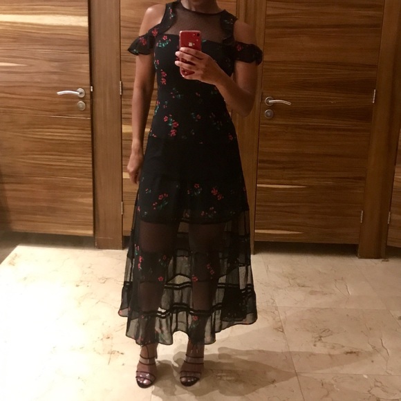 Express Dresses & Skirts - Cold shoulder dress